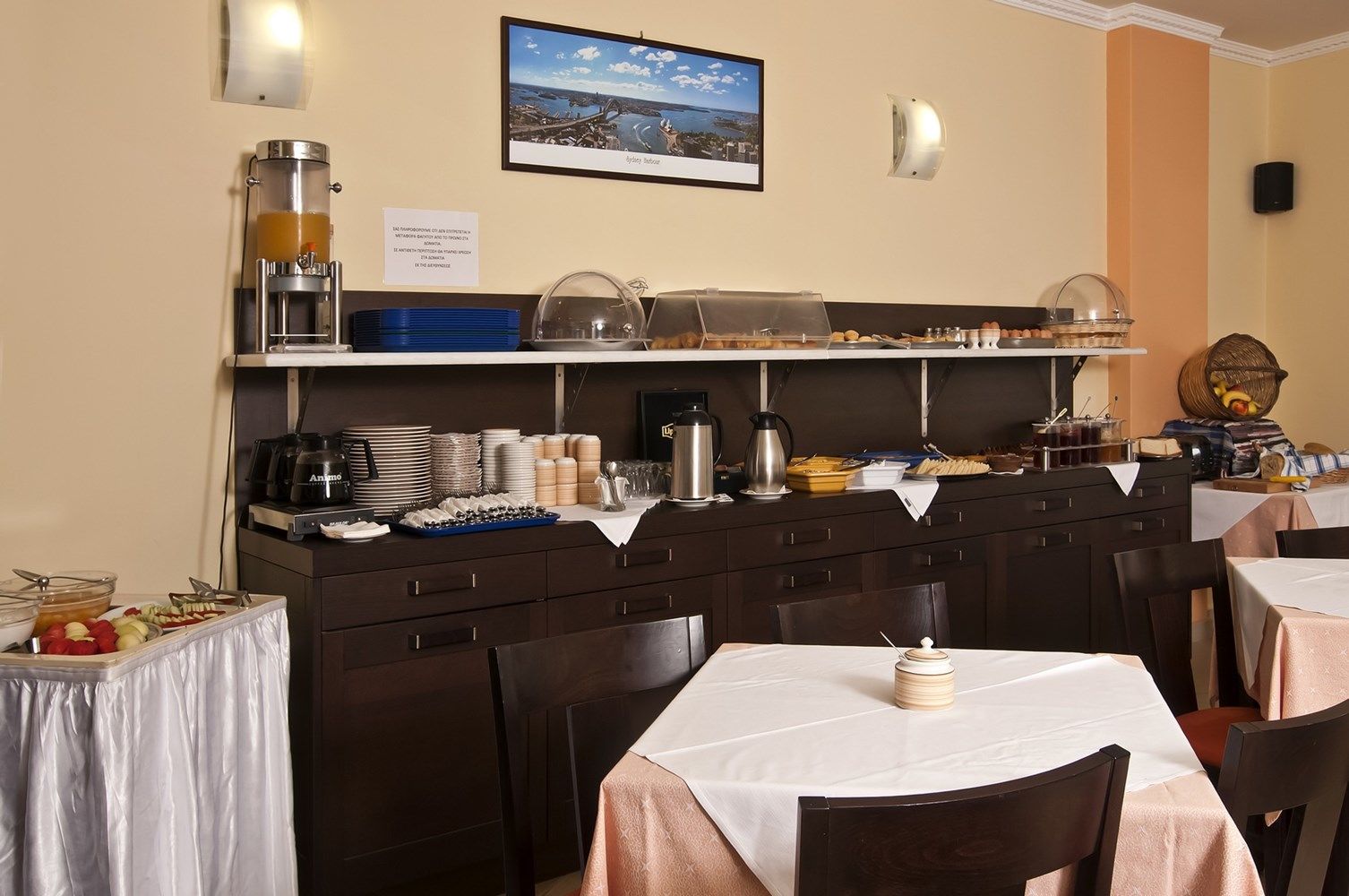 Romantica Hotel Agia Pelagia  레스토랑 사진
